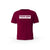 T-SHIRT-COTON-BIO-STRONG-WORK-TENACITY-BORDEAUX-HOMME