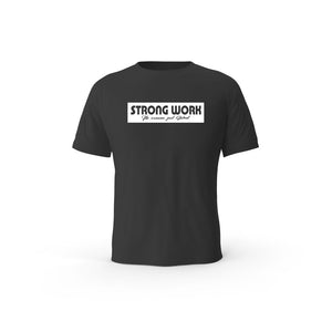 T-SHIRT-COTON-BIO-STRONG-WORK-TENACITY-NOIR-HOMME