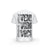 T-SHIRT- COTON-BIO-STRONG-WORK-GRUNGE-VENI-VIDI-VICI-BLANC-DOS-HOMME